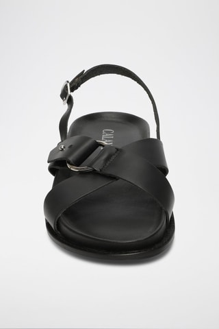 Sandalias de piel Eilani - Negro