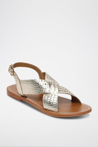 Sandalias de piel Ipanema - Dorado