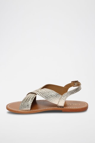 Sandalias de piel Ipanema - Dorado