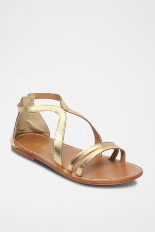 Sandalias de piel Covas - Dorado