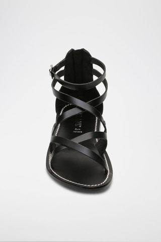 Romanas de piel Asra - Negro