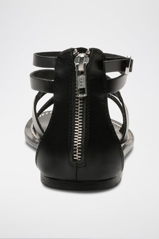 Romanas de piel Asra - Negro