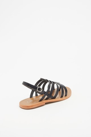 Romanas de piel Maiten - Negro