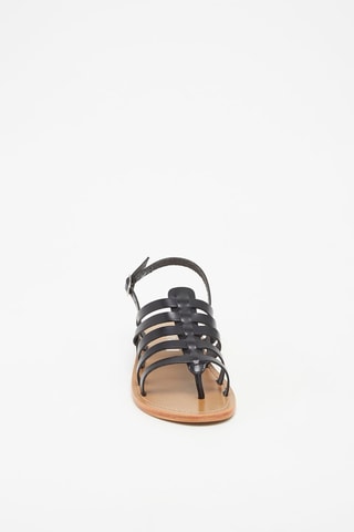 Romanas de piel Maiten - Negro
