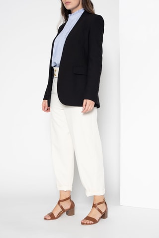 Sandalias de piel de tacón - Marrón