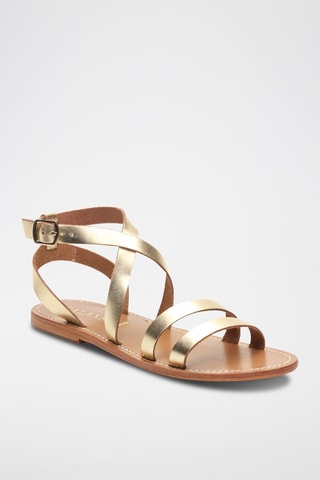 Sandalias de piel Lien - Dorado