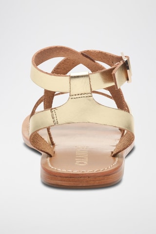 Sandalias de piel Lien - Dorado