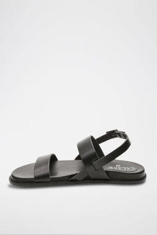 Sandalias de piel Lache - Negro