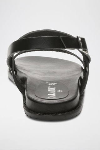 Sandalias de piel Lache - Negro