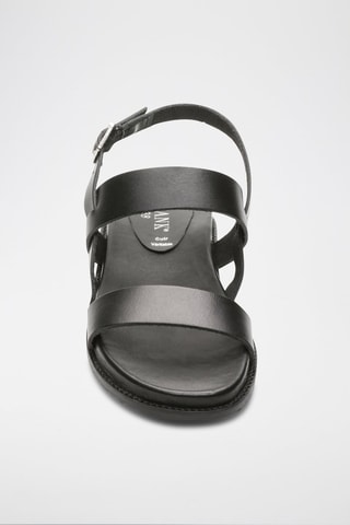 Sandalias de piel Lache - Negro