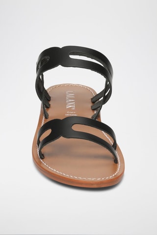 Sandalias de piel Everleigh - Negro