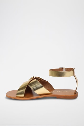 Sandalias de piel Nevaeh - Dorado