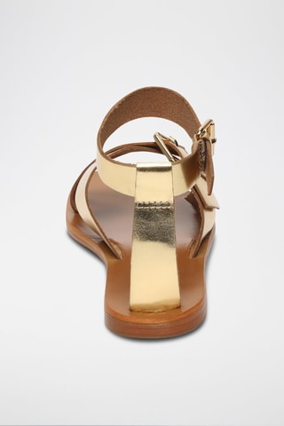 Sandalias de piel Nevaeh - Dorado