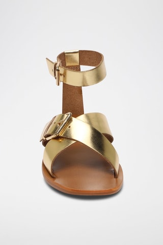 Sandalias de piel Nevaeh - Dorado