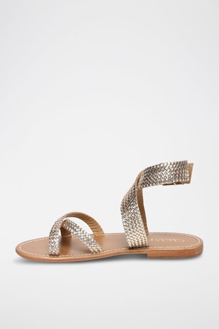 Sandalias de piel caprina Vilcun - Dorado