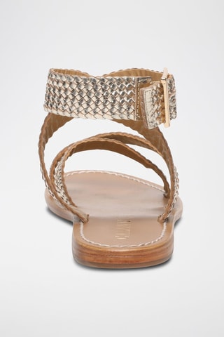 Sandalias de piel caprina Vilcun - Dorado