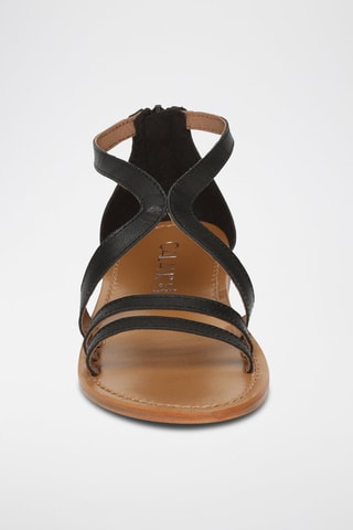 Sandalias de piel Covas - Negro