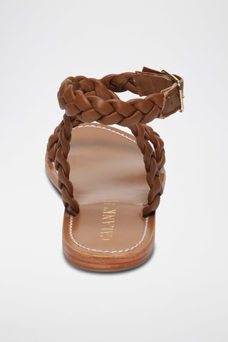 Sandalias de piel Lani - Marrón