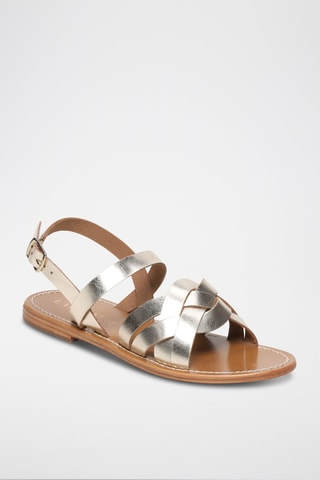 Sandali in pelle di camoscio Molinari - Dorato