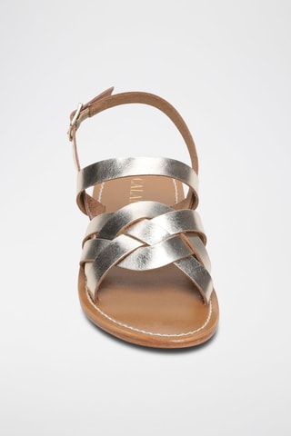 Sandali in pelle di camoscio Molinari - Dorato