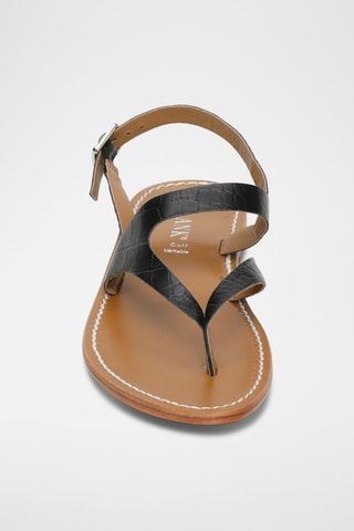 Sandalias de piel Palmeiras - Negro