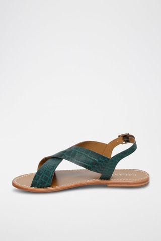 Sandalias de piel Ipanema - Verde