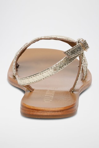 Sandalias de piel Nya - Dorado