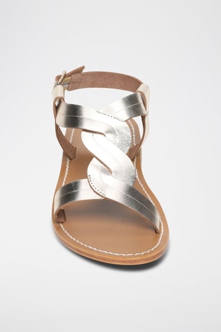 Sandalias de piel Gorbea - Dorado