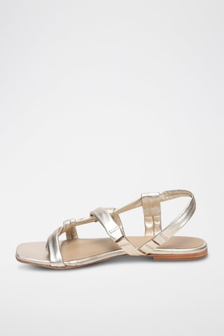 Sandalias de piel napa Jarpa - Plateado