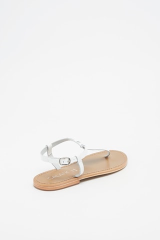 Sandalias de piel - Blanco