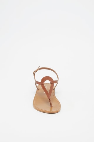 Sandalias de piel Bandeira - Marrón