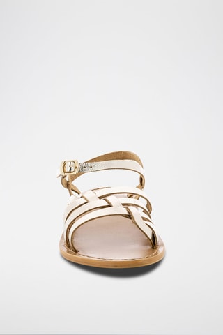 Sandalias de piel - Dorado