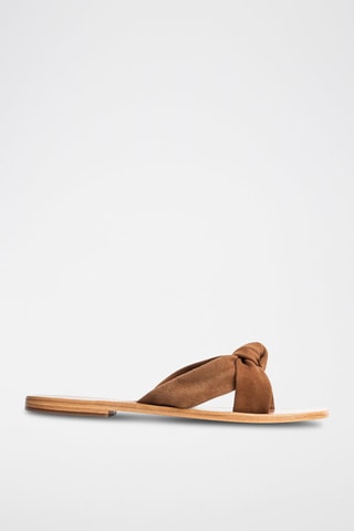 Sandalias de piel caprina Dorreh - Beige
