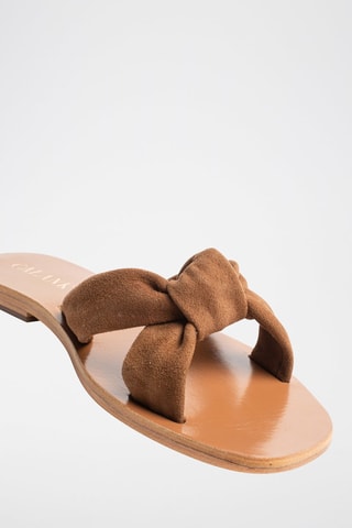 Sandalias de piel caprina Dorreh - Beige