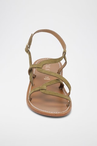 Sandalias de nobuk Aaryanna - Verde