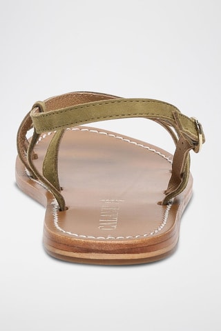 Sandalias de nobuk Aaryanna - Verde