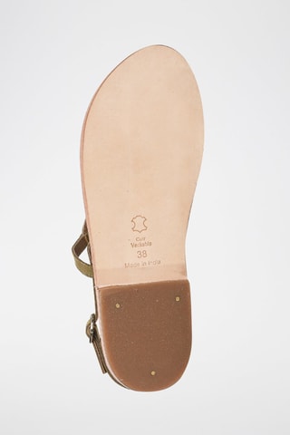 Sandalias de nobuk Aaryanna - Verde