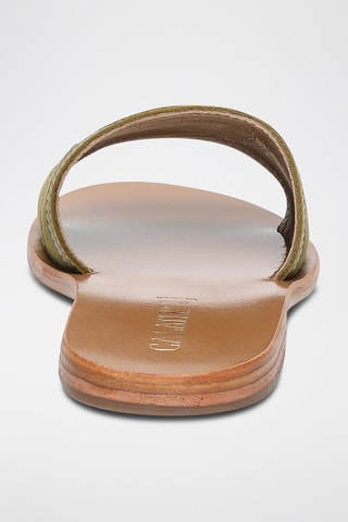 Sandalias de piel caprina Nariman - Verde