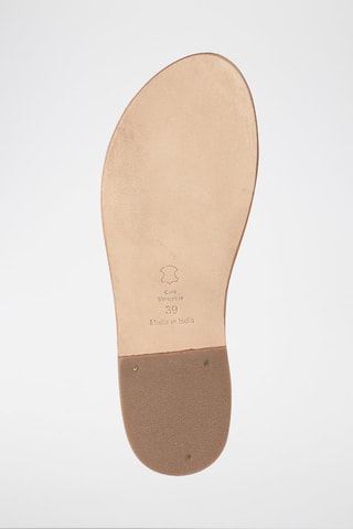 Sandalias de piel caprina Nariman - Verde