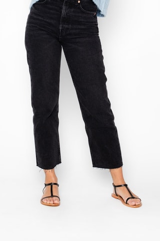 Sandalias de piel Praca - Negro