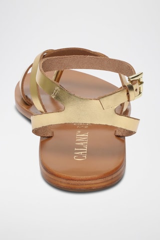 Sandalias de piel Neve - Dorado
