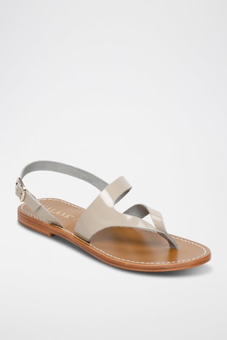 Sandalias de piel Palmeiras - Beige