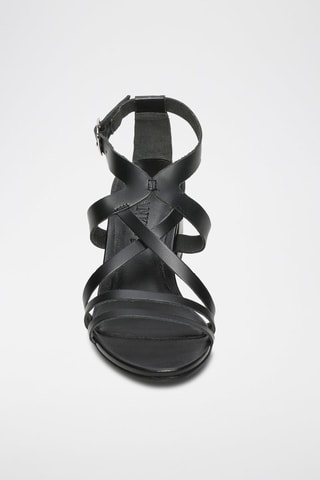Sandali in pelle di camoscio Nellie - Nero