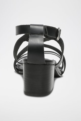 Sandali in pelle di camoscio Nellie - Nero