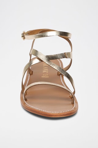 Sandalias de piel Ariana - Dorado