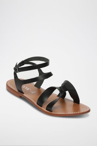 Romanas de piel Madeline - Negro