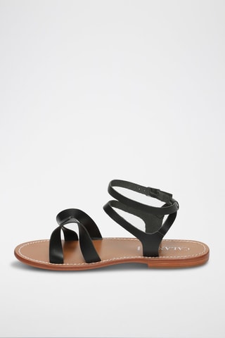 Romanas de piel Madeline - Negro