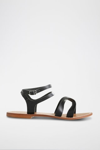Romanas de piel Madeline - Negro