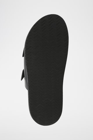 Sandalias de piel - Negro