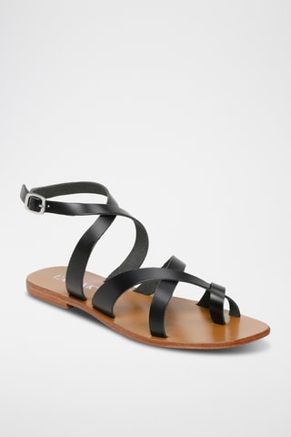 Romanas de piel - Negro